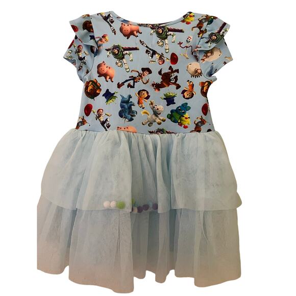 Disney Pixar Pippa & Julie Toy Story Blue Dress Sz 4T - Picture 6 of 8